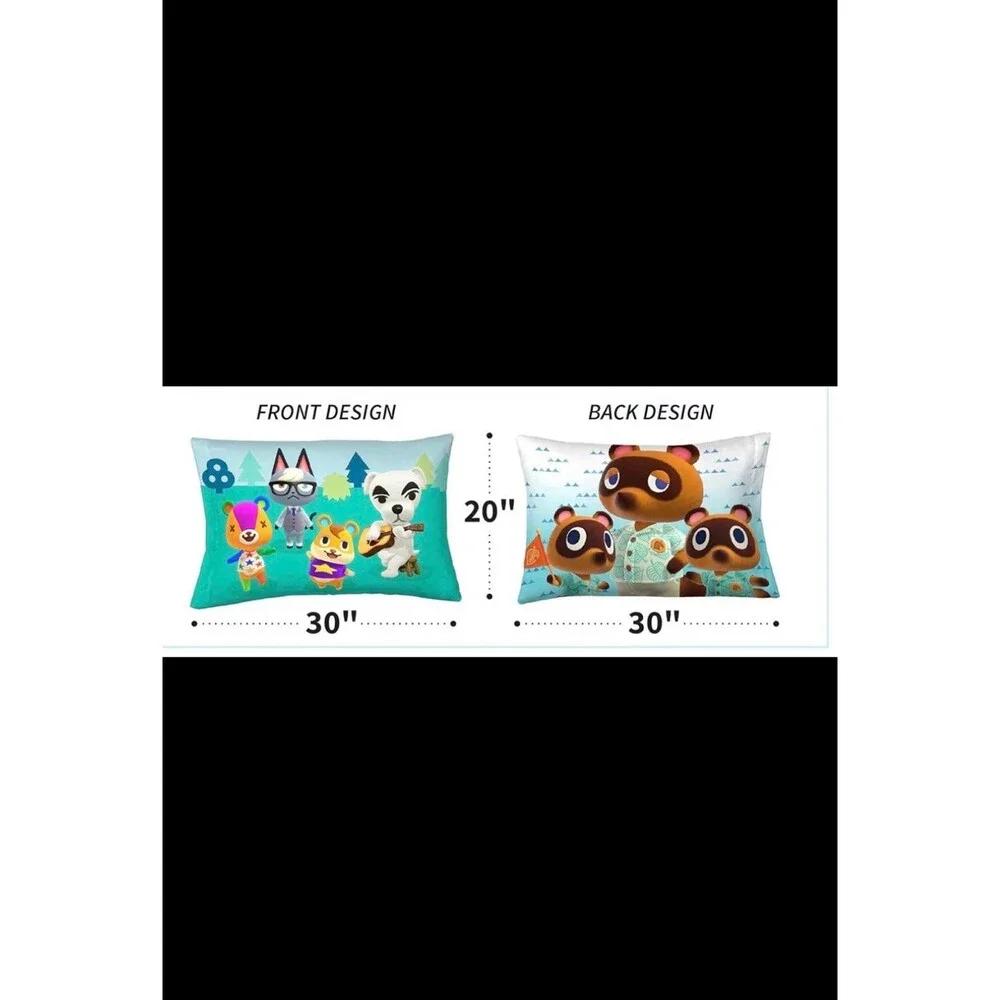 NEW animal crossing pillowcase